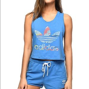 Adidas Logo Crop Tank